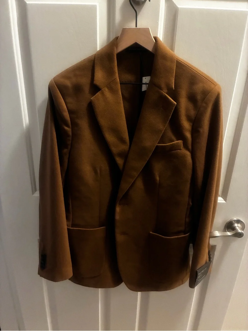 NWT Banana Republic Men's Tailored Fit Wool Blend Blazer Sport Coat Camel 40R